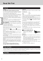 Предварительный просмотр 4 страницы Panasonic Toughbook CF-18 Series Operating Instructions Manual