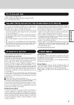 Preview for 5 page of Panasonic Toughbook CF-18 Series Operating Instructions Manual