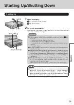 Preview for 19 page of Panasonic Toughbook CF-18 Series Operating Instructions Manual