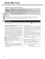 Preview for 2 page of Panasonic Toughbook CF-18 Series Supplementary Instructions Manual