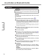 Preview for 16 page of Panasonic Toughbook CF-18 Series Supplementary Instructions Manual