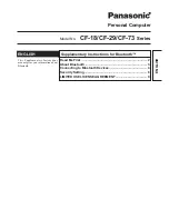 Panasonic Toughbook CF-18 Series User Manual preview