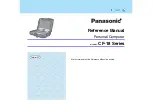 Предварительный просмотр 1 страницы Panasonic Toughbook CF-18BCAGCMM Reference Manual