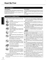 Preview for 6 page of Panasonic Toughbook CF-18BDKZXMM User Manual