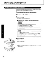 Preview for 16 page of Panasonic Toughbook CF-18BDKZXMM User Manual