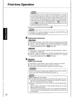 Preview for 12 page of Panasonic Toughbook CF-18BHKZXDM User Manual