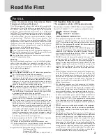 Preview for 3 page of Panasonic Toughbook CF-18DDAZXMM Operating Instructions Manual