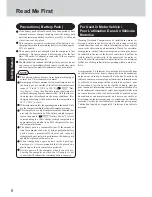 Preview for 8 page of Panasonic Toughbook CF-18FHAZXBM Operating Instructions Manual