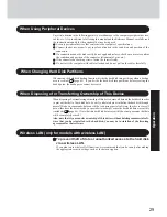 Preview for 29 page of Panasonic Toughbook CF-18FHAZXBM Operating Instructions Manual