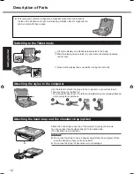 Preview for 12 page of Panasonic Toughbook CF-19ACUAL1M Operating Instructions Manual