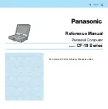 Предварительный просмотр 1 страницы Panasonic Toughbook CF-19KDRAG6B Reference Manual