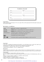 Preview for 3 page of Panasonic Toughbook CF-25LJF8EAM/E Operating Instructions Manual