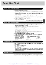 Preview for 6 page of Panasonic Toughbook CF-25LJF8EAM/E Operating Instructions Manual