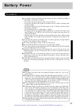 Preview for 16 page of Panasonic Toughbook CF-25LJF8EAM/E Operating Instructions Manual