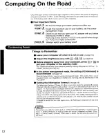 Preview for 12 page of Panasonic Toughbook CF-25LJF8EAM User Manual