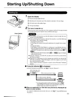 Предварительный просмотр 11 страницы Panasonic Toughbook CF-27EB6GCAM User Manual