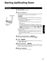 Preview for 15 page of Panasonic Toughbook CF-27EB6GDAM User Manual