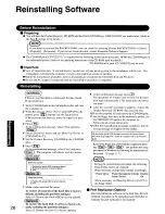 Preview for 26 page of Panasonic Toughbook CF-27EB6GDAM User Manual