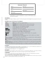 Preview for 2 page of Panasonic Toughbook CF-28 Series Operating Instructions Manual