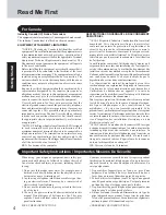 Preview for 4 page of Panasonic Toughbook CF-28 Series Operating Instructions Manual