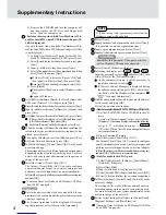 Preview for 4 page of Panasonic Toughbook CF-28 Series Supplementary Instructions Manual