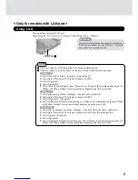 Preview for 9 page of Panasonic Toughbook CF-28 Series Supplementary Instructions Manual