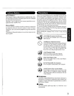 Preview for 5 page of Panasonic Toughbook CF-28P3JAZDM User Manual