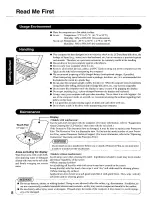 Предварительный просмотр 8 страницы Panasonic Toughbook CF-28P3JAZDM User Manual