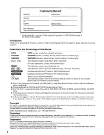 Preview for 2 page of Panasonic Toughbook CF-28P3JAZQM User Manual