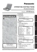 Panasonic Toughbook CF-29CTKGZKM Operating Instructions Manual предпросмотр
