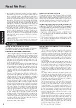 Preview for 4 page of Panasonic Toughbook CF-29CTKGZKM Operating Instructions Manual