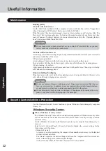 Предварительный просмотр 22 страницы Panasonic Toughbook CF-29CTKGZKM Operating Instructions Manual