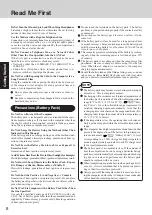 Preview for 8 page of Panasonic Toughbook CF-29N3LG6BM Operating Instructions Manual