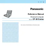 Preview for 1 page of Panasonic Toughbook CF-30C3DAZBM Reference Manual