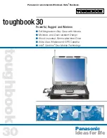 Предварительный просмотр 1 страницы Panasonic Toughbook CF-30CAQCXBM Brochure