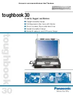 Preview for 1 page of Panasonic Toughbook CF-30K3PAX2M Brochure