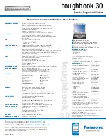 Preview for 2 page of Panasonic Toughbook CF-30K3PAX2M Brochure