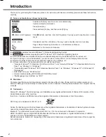 Предварительный просмотр 2 страницы Panasonic Toughbook CF-31GT1AX1M Operating Instructions Manual