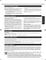 Preview for 5 page of Panasonic Toughbook CF-31GT1AX1M Operating Instructions Manual