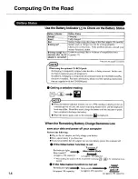 Предварительный просмотр 14 страницы Panasonic Toughbook CF-35PJJ8CAM User Manual