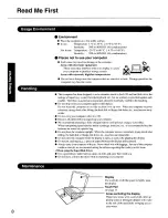 Предварительный просмотр 8 страницы Panasonic Toughbook CF-37VB62AAM User Manual