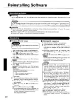 Preview for 20 page of Panasonic Toughbook CF-45DJ48AAM User Manual