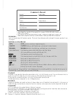 Предварительный просмотр 2 страницы Panasonic Toughbook CF-47 Series Operating Instructions Manual