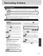 Предварительный просмотр 21 страницы Panasonic Toughbook CF-47 Series Operating Instructions Manual