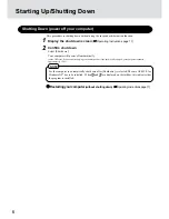 Preview for 6 page of Panasonic Toughbook CF-47 Series Supplementary Instructions Manual