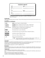 Preview for 2 page of Panasonic Toughbook CF-47EY6GAAM User Manual