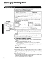 Предварительный просмотр 14 страницы Panasonic Toughbook CF-47EY6GAAM User Manual