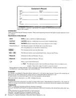 Preview for 2 page of Panasonic Toughbook CF-47K4CJAAM User Manual