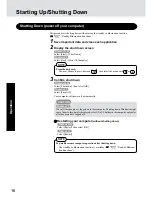 Preview for 16 page of Panasonic Toughbook CF-48 Series Operating Instructions Manual