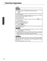 Предварительный просмотр 14 страницы Panasonic Toughbook CF-48P4FAAEM User Manual